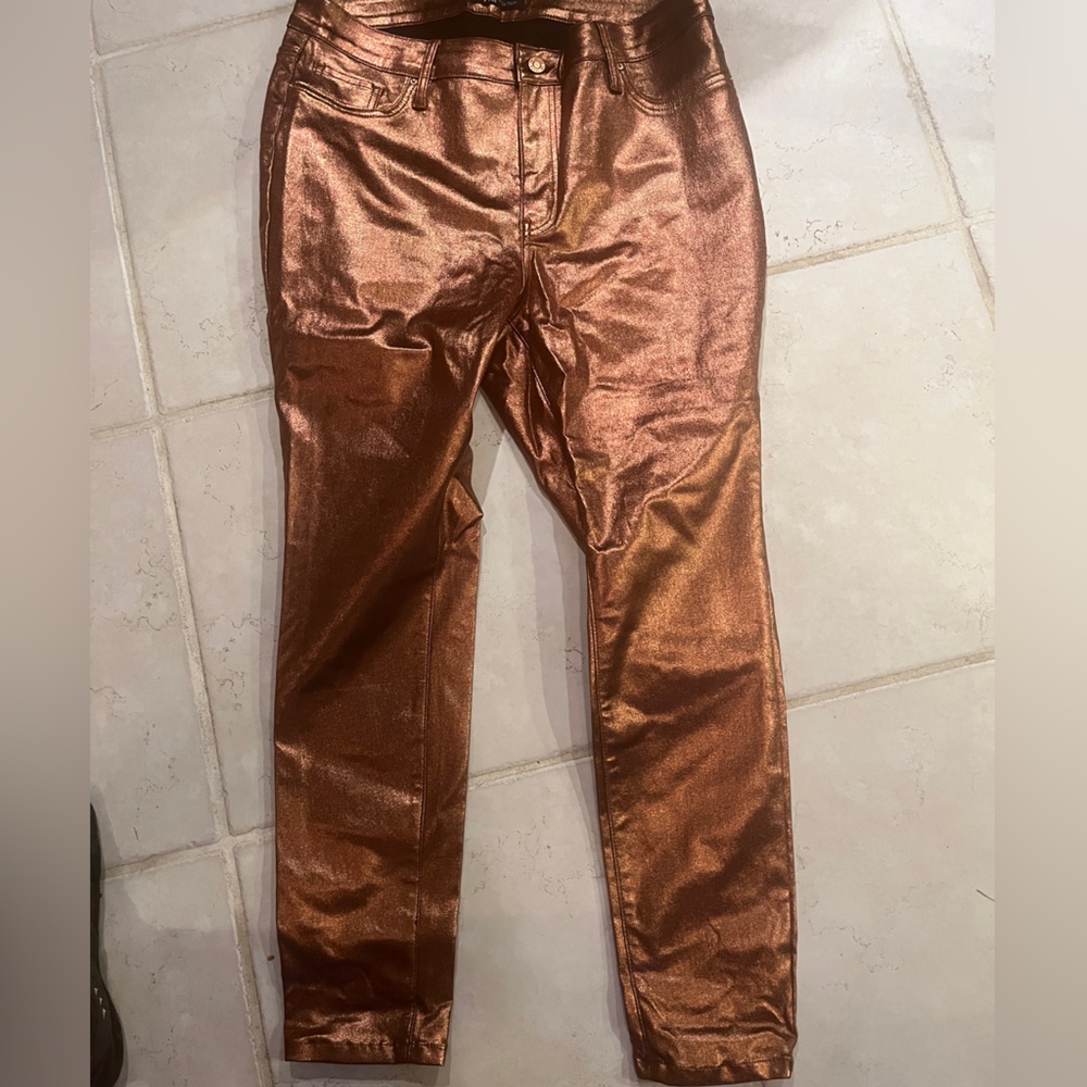 YMI Shimmering Bronze Pants